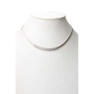 Marco Bicego Womens 18K White Gold ~1.3CTW Diamond Masai Collar Necklace 16" 24g